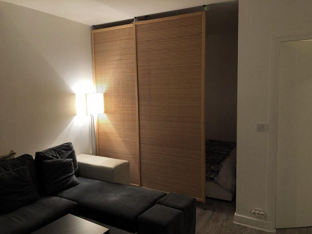 Bright, renovated apartment.