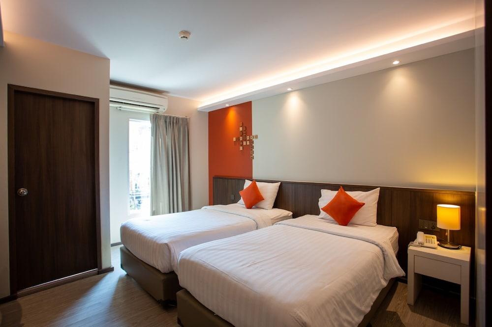 Lemontea Hotel Room Type - Deluxe Twin Room, Balcony