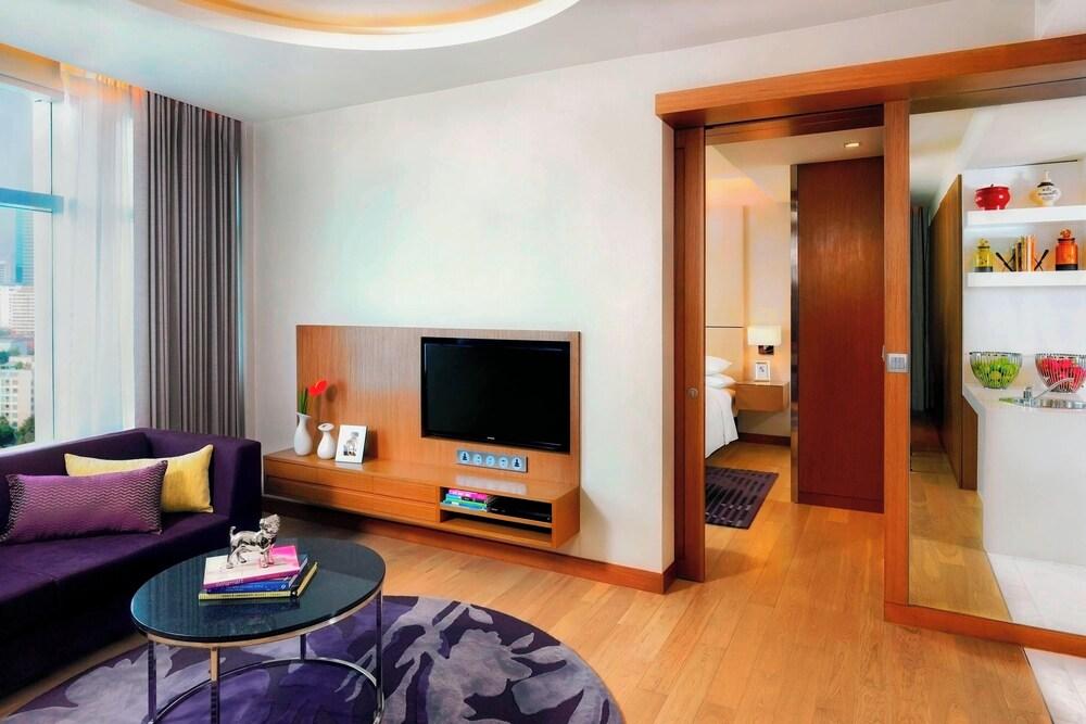 Marriott Executive Apartments Bangkok, Sukhumvit Thonglor Room Type - 1 Bedroom Apartment, 1 King, City view