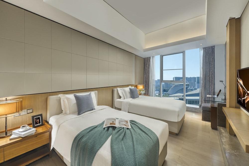Ascott IFC Guangzhou Room Type - Executive Apartment, 1 Bedroom, Kitchen, City View (Twin)