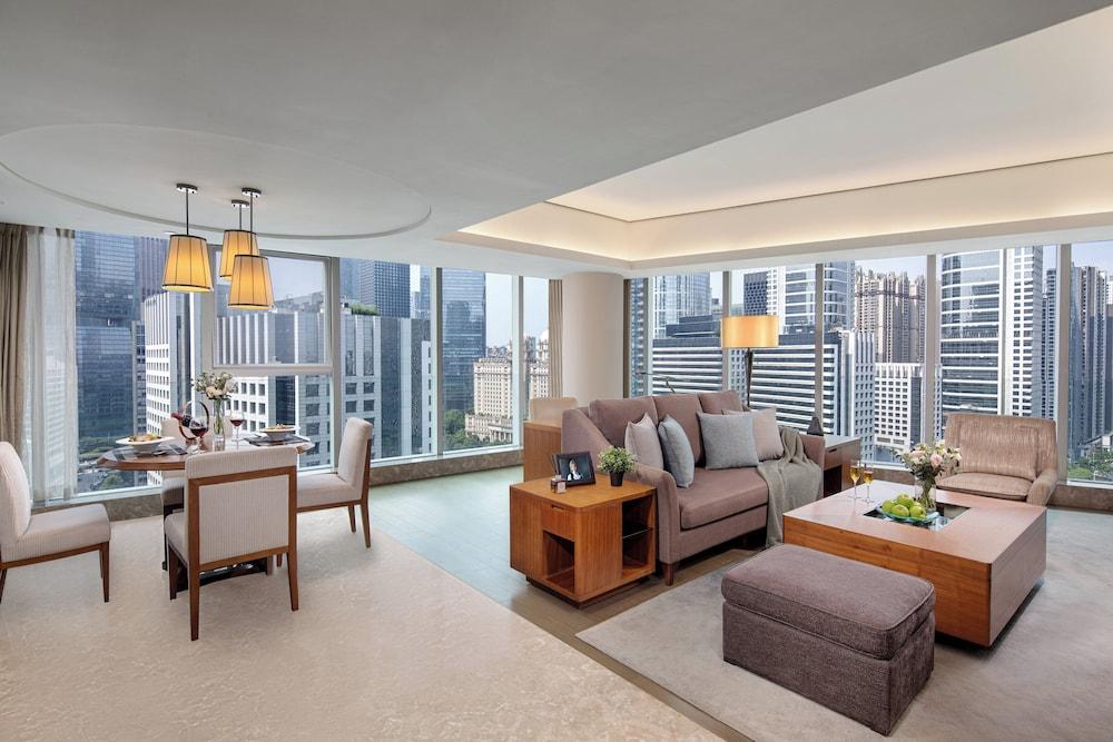 Ascott IFC Guangzhou Room Type - Premier Apartment, 2 Bedrooms, Kitchen, City View