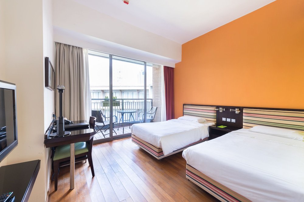 Y Loft Youth Square Room Type - Twin Room with Balcony Y Loft Youth Square Room Type - Twin Room with Balcony