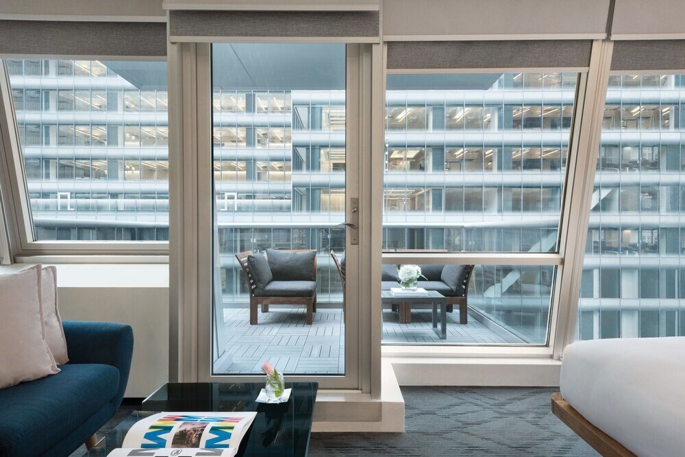 The Gotham Hotel Room Type - Room, 1 King Bed, Accessible, City View