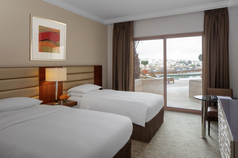 Grand Hyatt Amman Room Type - Deluxe Room, 2 Twin Beds (with Poolside Access) Grand Hyatt Amman Room Type - Deluxe Room, 2 Twin Beds (with Poolside Access)