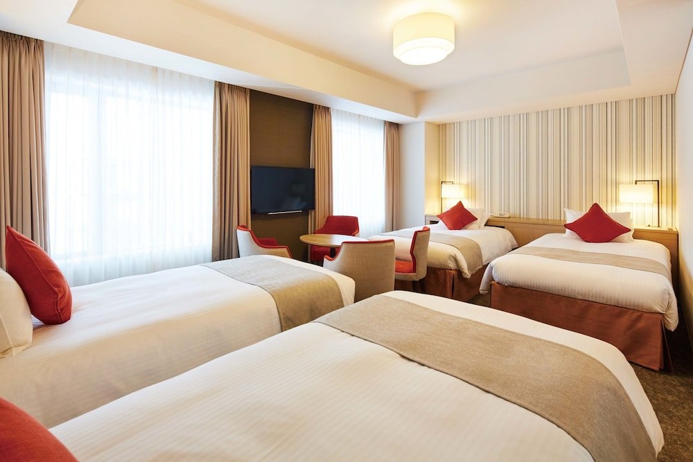 Hotel Emion Tokyo Bay Room Type - Square Quadruple Room (Square Building)