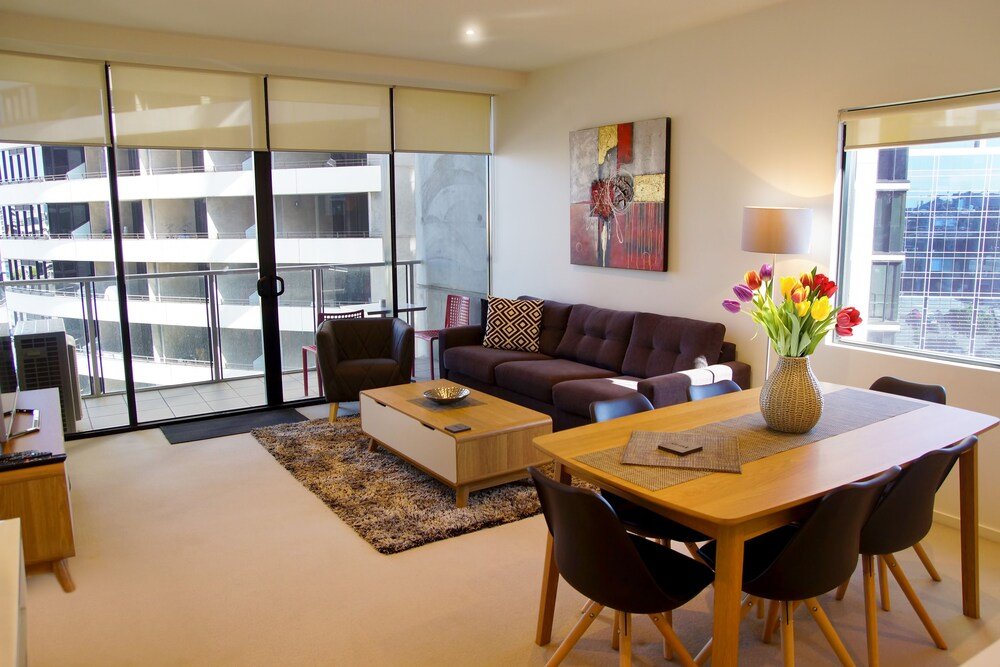 Accent Accommodation at Docklands Melbourne Room Type - Two Bedroom One Bathroom Apartment