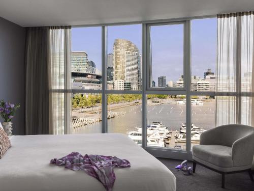 The Sebel Melbourne Docklands Hotel Room Type - Two-Bedroom Apartment with Two Bathrooms and Water View The Sebel Melbourne Docklands Hotel Room Type - Two-Bedroom Apartment with Two Bathrooms and Water View
