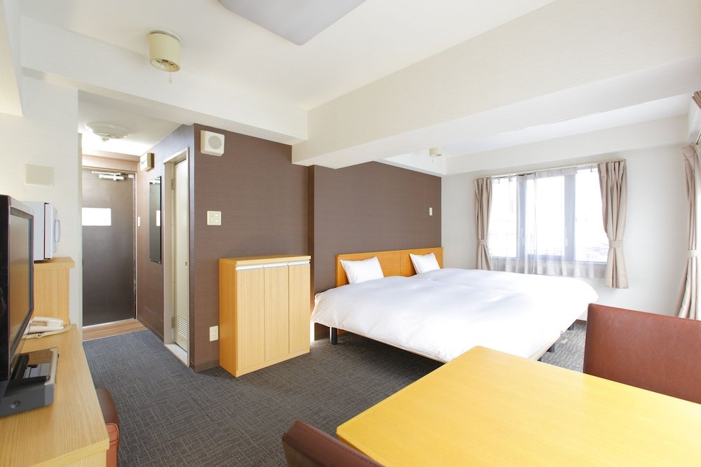 Flexstay Inn Shirogane Room Type - Standard Twin Room, Smoking, Kitchenette (Cleaning is Optional with Additional Cost)
