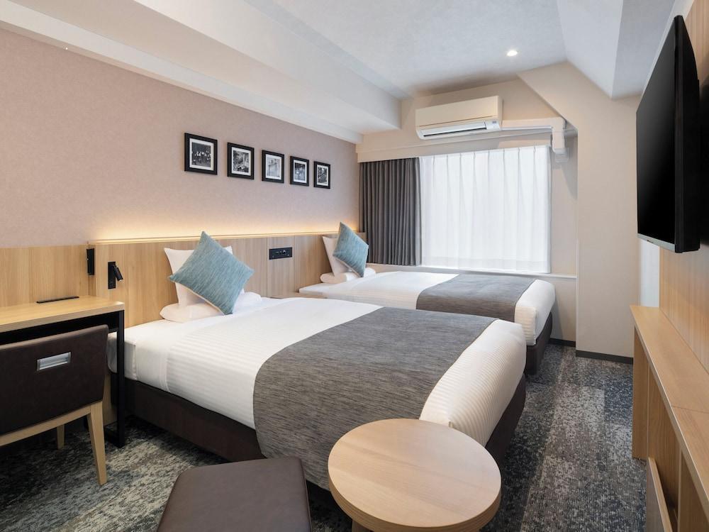 HOTEL MYSTAYS Iidabashi Room Type - Standard Twin Room, Non Smoking, Optional Cleaning for Additional Cost