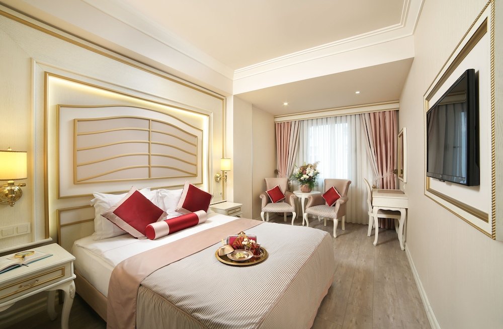 Halifaks Hotel Sisli Istanbul Room Type - Deluxe Double or Twin Room, 1 King Bed, Allergy Friendly, City View Halifaks Hotel Sisli Istanbul Room Type - Deluxe Double or Twin Room, 1 King Bed, Allergy Friendly, City View