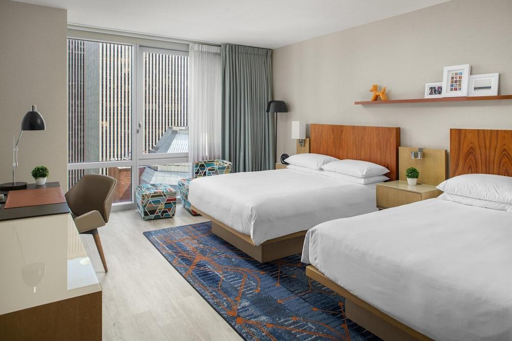 Hyatt Centric Times Square New York Room Type - Deluxe Room, 2 Queen Beds, City View