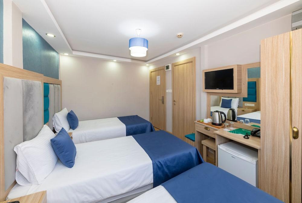 Yesilpark Hotel Room Type - Standard Triple Room, 3 Twin Beds, City View