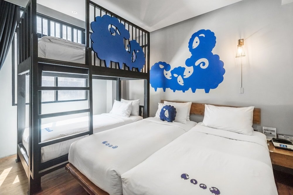Kokotel Bangkok Surawong Room Type - Koko Party - Quad Room