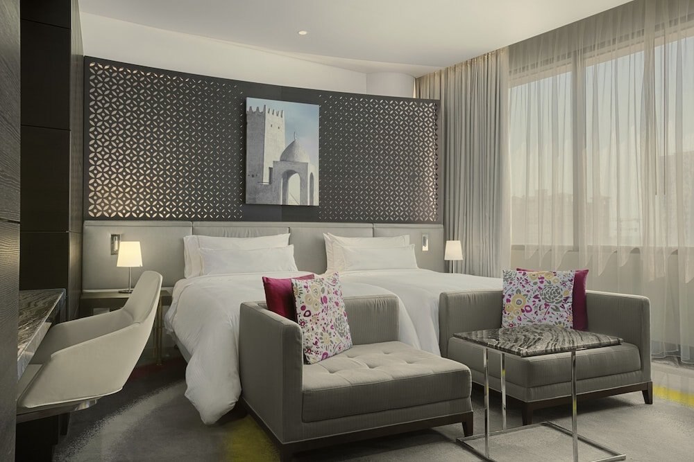 The Westin Doha Hotel & Spa Room Type - Deluxe Room, 2 Twin Beds, Non Smoking, City View