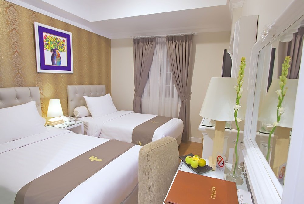 F Hotel Jakarta Room Type - Fabulous Double or Twin Room F Hotel Jakarta Room Type - Fabulous Double or Twin Room