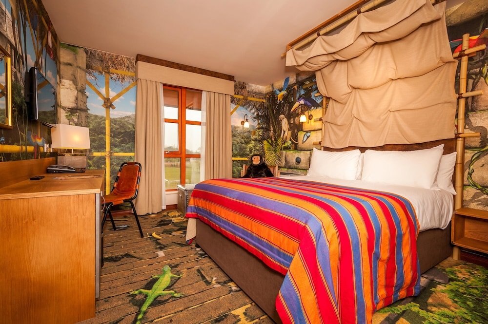 Chessington Resort Hotel Room Type - Azteca Monkey family room with Wanyama view Chessington Resort Hotel Room Type - Azteca Monkey family room with Wanyama view