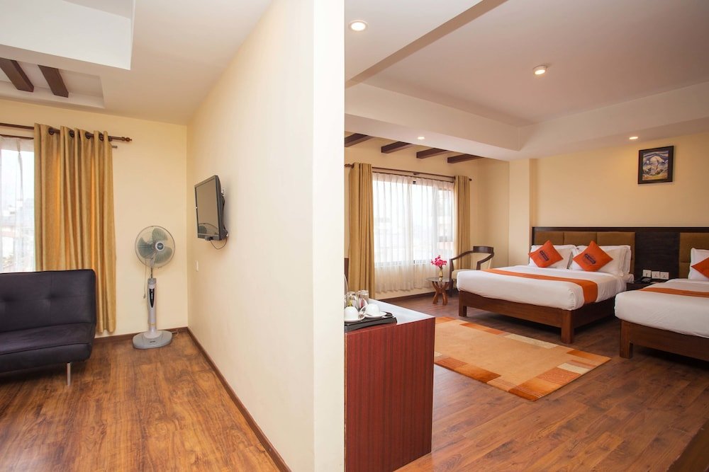 Hotel Jay Suites Kathmandu Room Type - Deluxe Apartment, 1 Bedroom, Kitchenette, City View