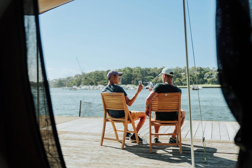 Cockatoo Island Room Type - Deluxe Waterfront Camping Package (all linen, quilts, towels and bedding provided for 2 persons) Cockatoo Island Room Type - Deluxe Waterfront Camping Package (all linen, quilts, towels and bedding provided for 2 persons)