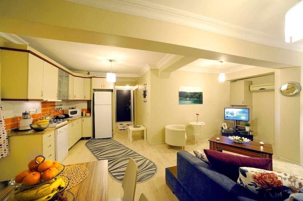 Kaya Apart Point Room Type - Family Apartment, 1 King Bed with Sofa bed, Kitchen, City View