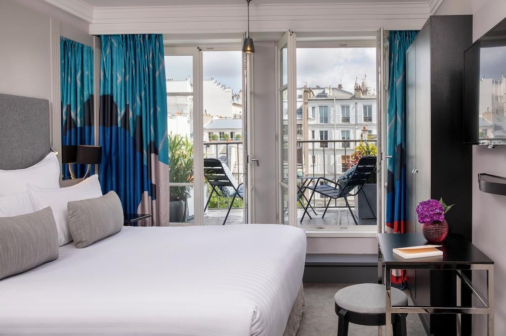 Hôtel Les Matins de Paris & Spa Room Type - Deluxe Room, Balcony with access spa