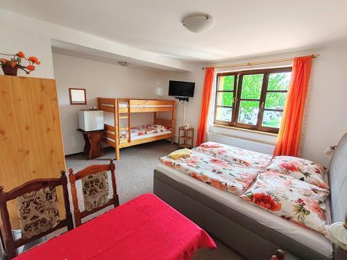 Pension Trojská Room Type - Quadruple Room with Private Bathroom