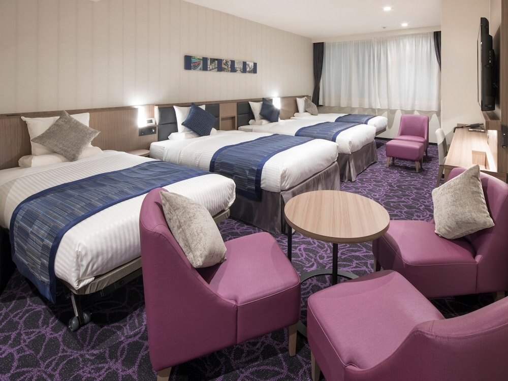Hotel MyStays Gotanda Station Room Type - Standard Quadruple Room, Non Smoking - House Keeping is Optional with Additional Cost