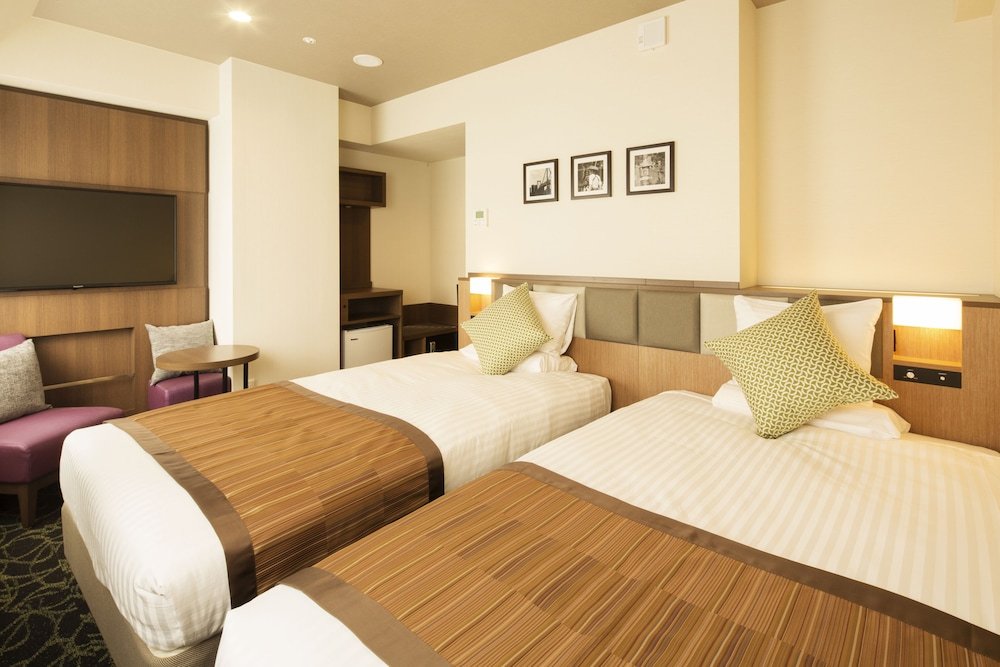Hotel MyStays Gotanda Station Room Type - Standard Twin Room, Non Smoking - House Keeping is Optional with Additional Cost Hotel MyStays Gotanda Station Room Type - Standard Twin Room, Non Smoking - House Keeping is Optional with Additional Cost