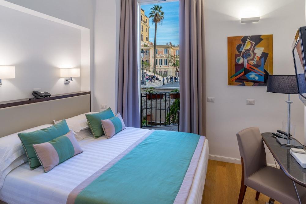Les Diamants Spanish Steps Suite Room Type - Deluxe Double Room, Balcony, City View