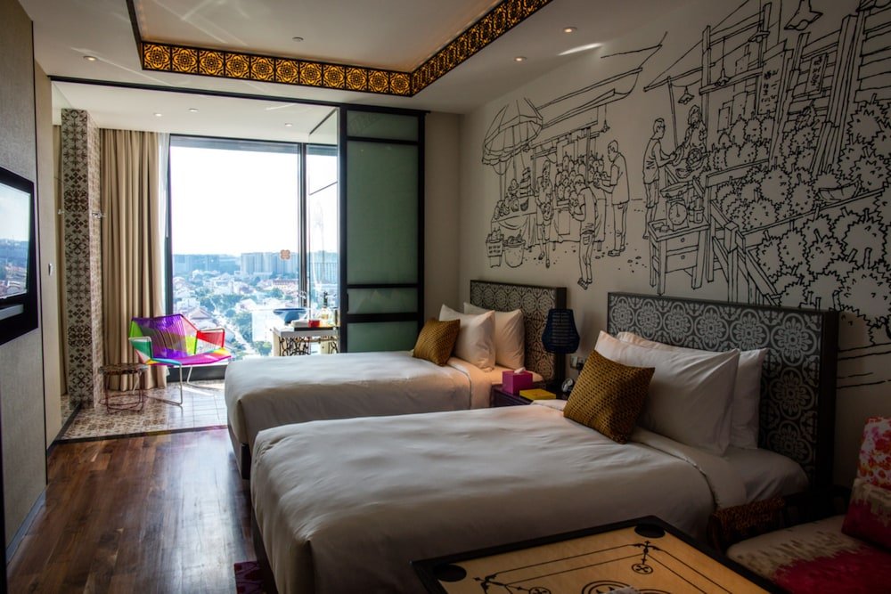 Hotel Indigo Singapore Katong, an IHG hotel Room Type - Standard Room, 2 Twin Beds (Heritage View)