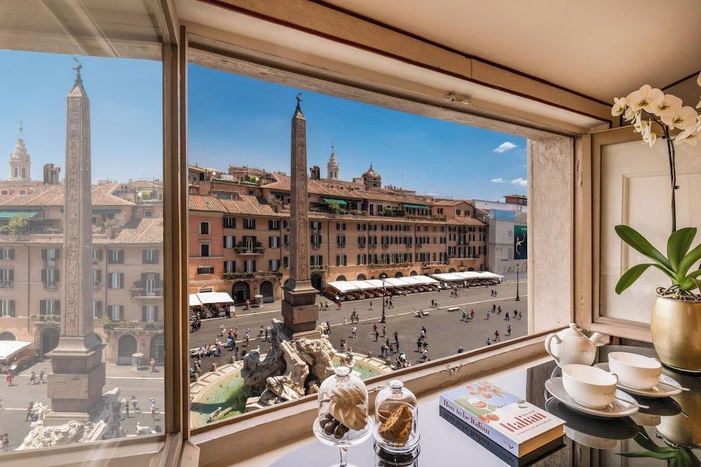 Eitch Borromini Palazzo Pamphilj Room Type - Deluxe Suite, 1 King Bed with Sofa bed, City View