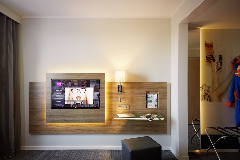 Moxy London Excel by Marriott Room Type - Room, 1 Queen Bed with Sofa bed Moxy London Excel by Marriott Room Type - Room, 1 Queen Bed with Sofa bed