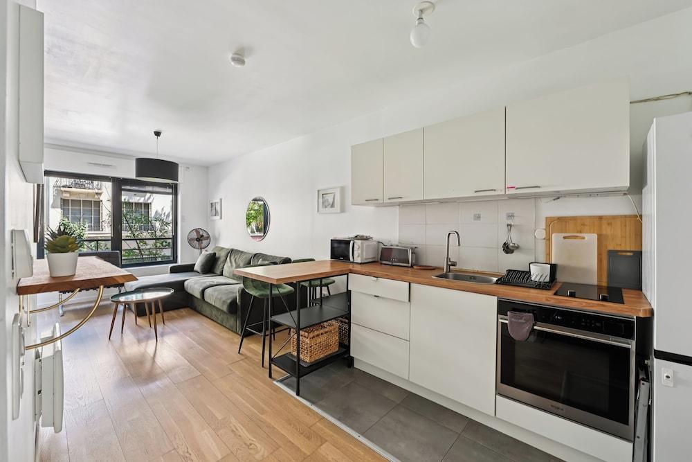 Résidence Aurmat Appart Hôtel Paris Boulogne Room Type - Apartment City (118 Paris Street)