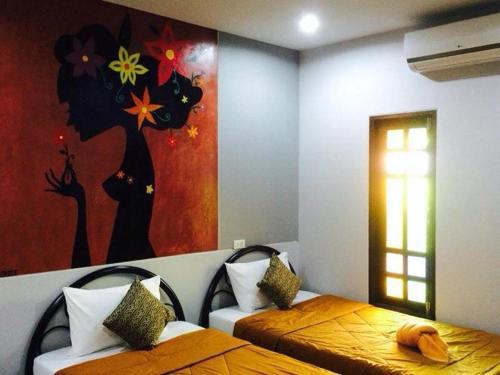 K Guesthouse Room Type - Triple Room with Balcony