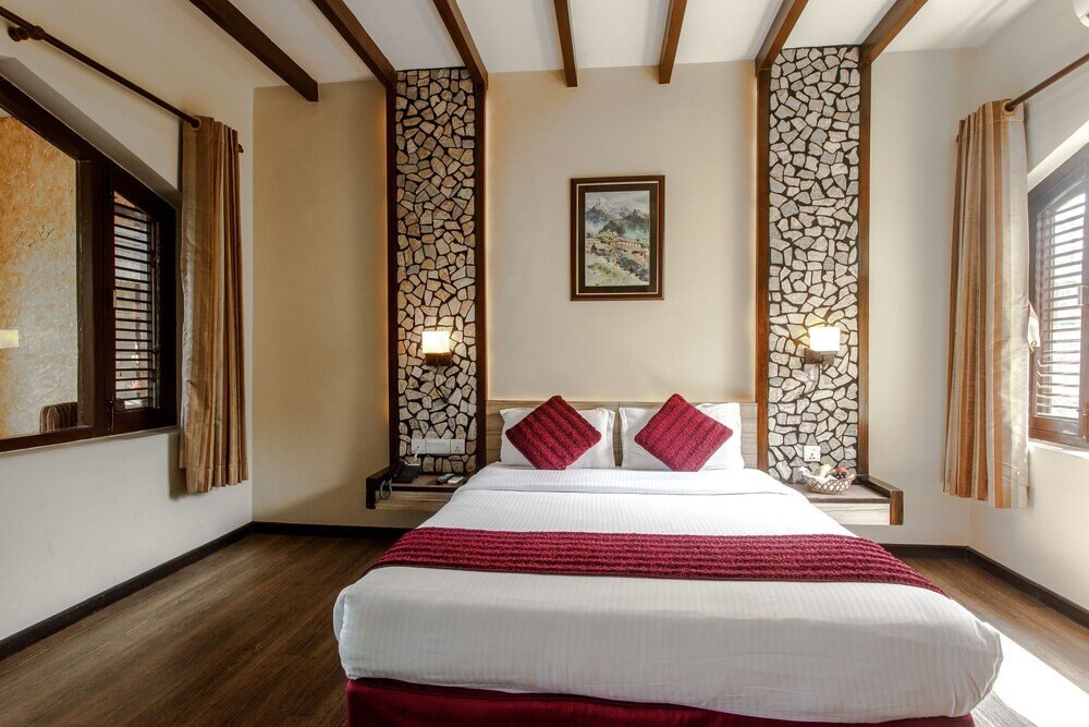 The Lakeside Retreat Pokhara by IME Hospitality Room Type - Deluxe Double or Twin Room with Garden View The Lakeside Retreat Pokhara by IME Hospitality Room Type - Deluxe Double or Twin Room with Garden View