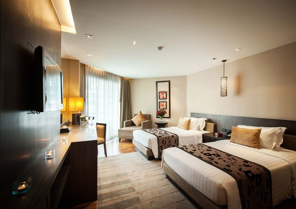 A-One Pattaya Beach Resort Room Type - Beach Deluxe Twin with Sea View A-One Pattaya Beach Resort Room Type - Beach Deluxe Twin with Sea View