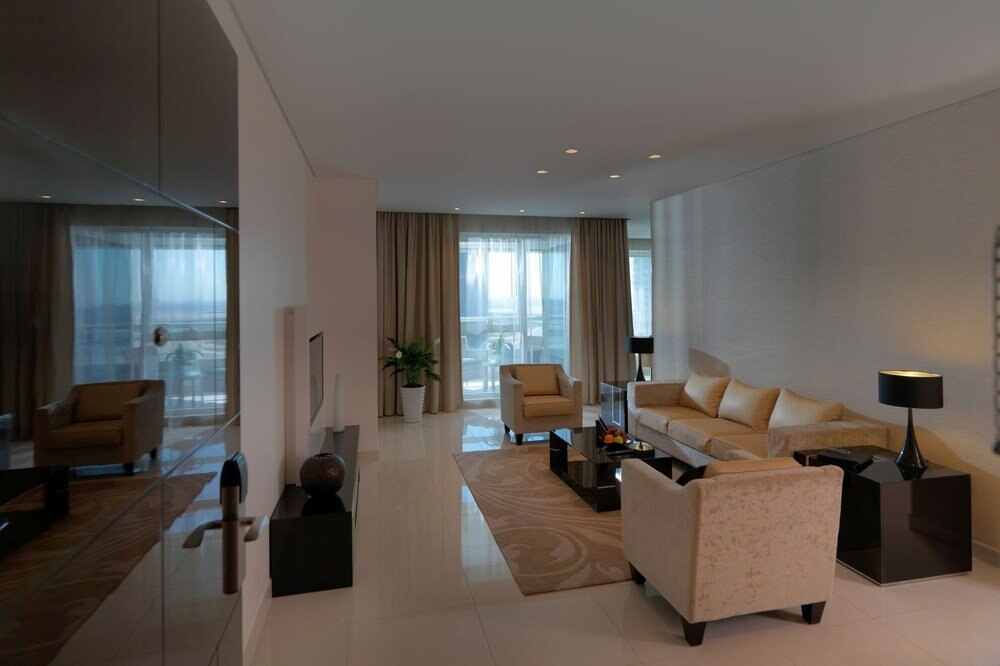DAMAC Maison Canal Views Room Type - Three Bedroom Suite with kitchenette - City Skyline View DAMAC Maison Canal Views Room Type - Three Bedroom Suite with kitchenette - City Skyline View