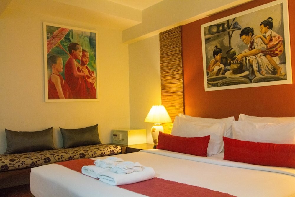 Villa Cha Cha Banglumphu Room Type -  Deluxe Double with No Window
