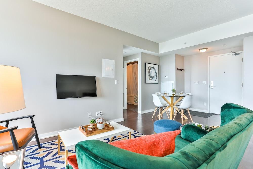 Liberty Village Condo w Parking - Tap to explore photos