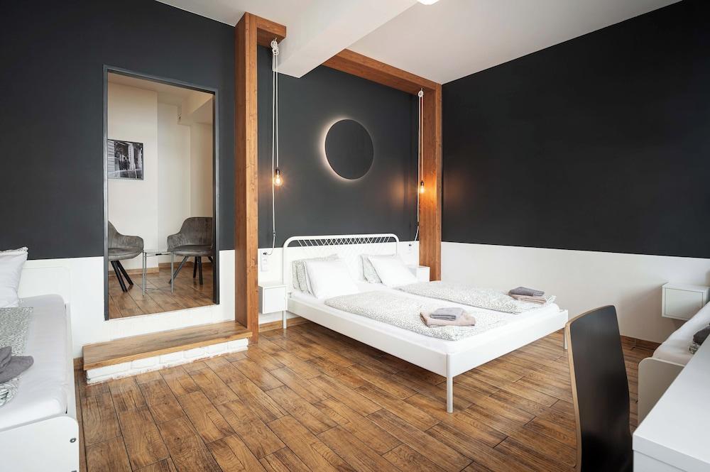 Bohem Prague Hotel Room Type - Standard Quadruple Room, 1 Bedroom, Courtyard View Bohem Prague Hotel Room Type - Standard Quadruple Room, 1 Bedroom, Courtyard View