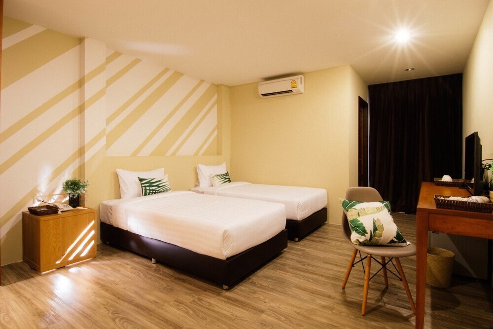 The Pat Hotel Room Type - Deluxe Double or Twin with Pool View The Pat Hotel Room Type - Deluxe Double or Twin with Pool View