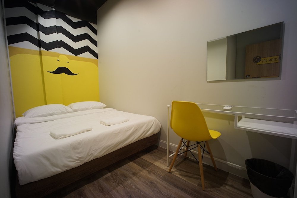 BRB Hostel Bangkok Silom Room Type - Economy Double Room, Shared Bathroom