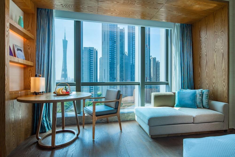 Conrad Guangzhou Room Type - King Deluxe Room Canton Tower River View Conrad Guangzhou Room Type - King Deluxe Room Canton Tower River View