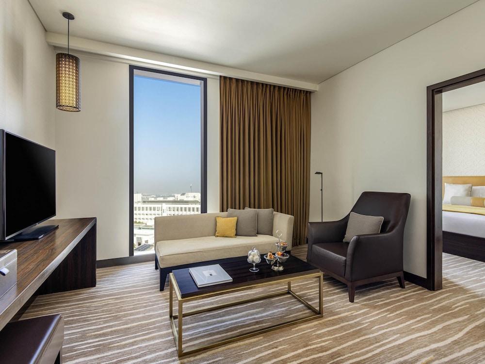 Alwadi Hotel Doha - MGallery Room Type - Deluxe Suite, 1 Bedroom with 1 King Size Bed and Living Area Alwadi Hotel Doha - MGallery Room Type - Deluxe Suite, 1 Bedroom with 1 King Size Bed and Living Area