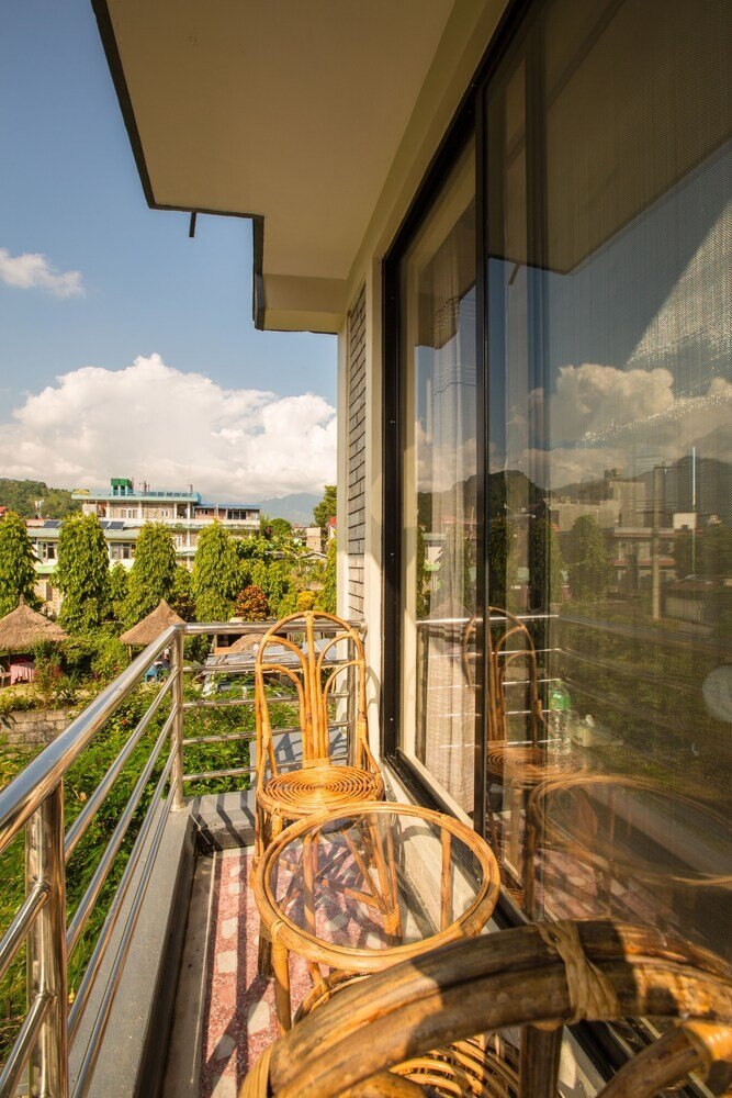 Hotel Pokhara View Room Type - Deluxe Double Room, 1 Queen Bed, Balcony, Mountain View Hotel Pokhara View Room Type - Deluxe Double Room, 1 Queen Bed, Balcony, Mountain View