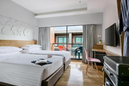 VELA be Bangkok Ratchathewi Room Type - Twin Room with Balcony