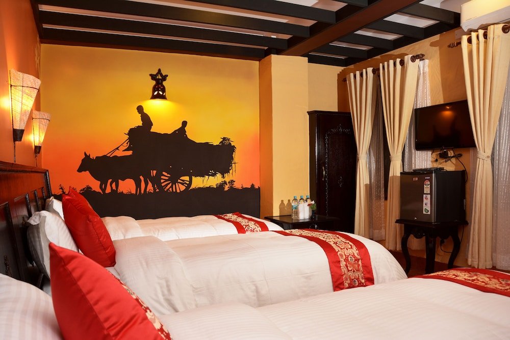 Kasthamandap Boutique Hotel Room Type - Triple Room with City View Kasthamandap Boutique Hotel Room Type - Triple Room with City View