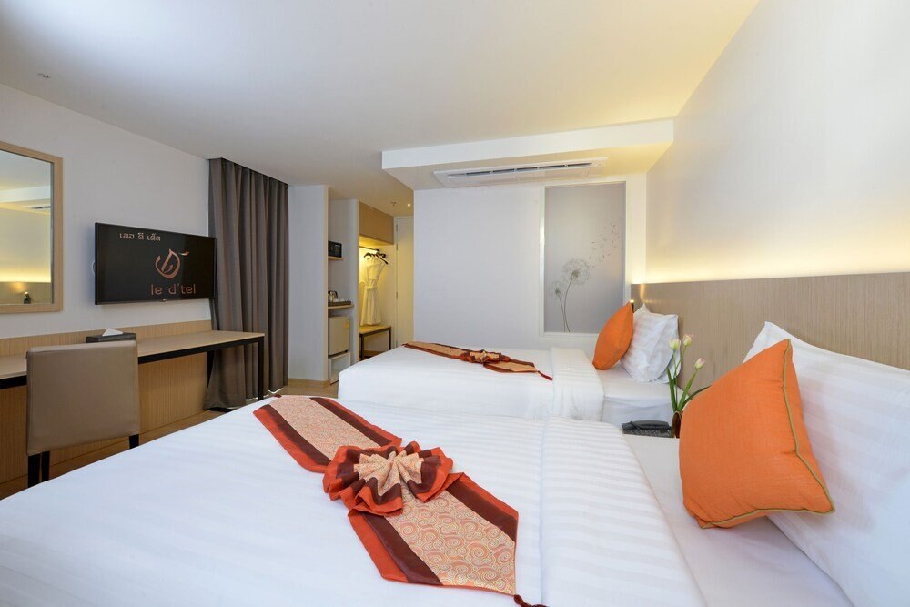 Le D'Tel Bangkok - Sathorn Room Type - Deluxe Room, Balcony