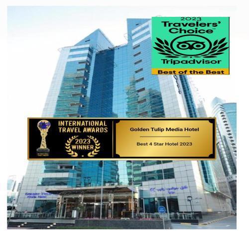 Golden Tulip Media Hotel Room Type - Deluxe Twin Room (Free transfers to the beach and selected malls & 20% discount on F&B & Spa)