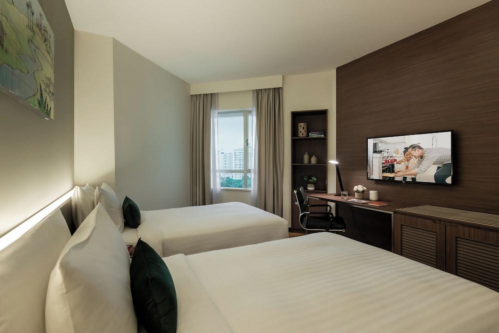 Oakwood Hotel & Residence Kuala Lumpur Room Type - 1 Bedroom Deluxe Twin