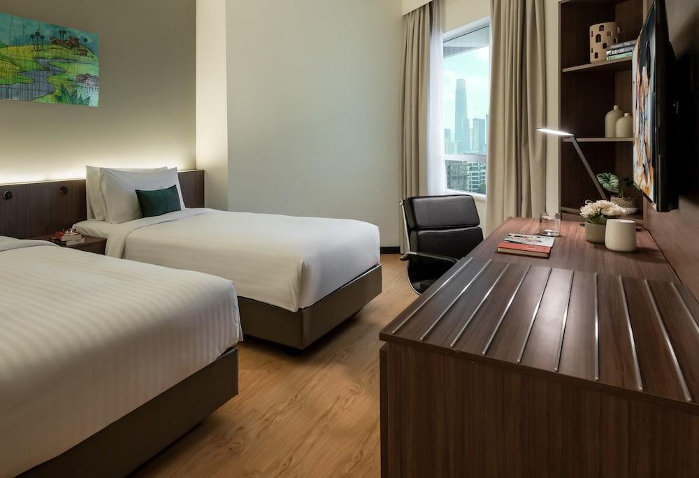 Oakwood Hotel & Residence Kuala Lumpur Room Type - Deluxe Twin Room